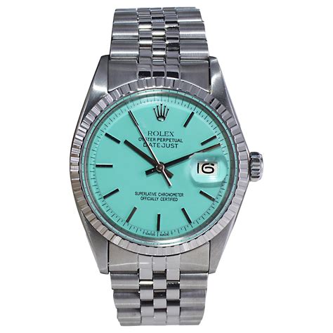 rolex gmt tiffany dial|Rolex datejust 41 tiffany blue.